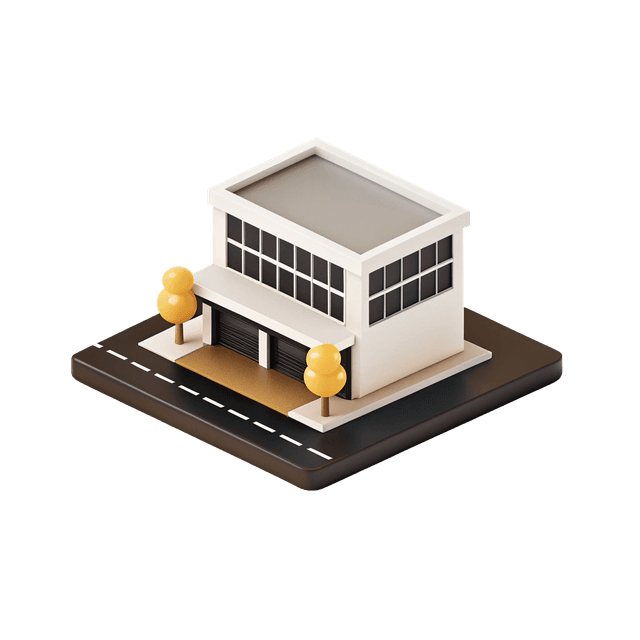 Modern office building